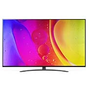 LG 4K NanoCell телевизор 65'' LG 65NANO829QB, вид спереди с изображением на экране, 65NANO829QB, thumbnail 2