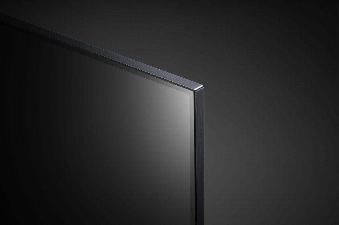 LG 4K QNED телевизор 86'' LG 86QNED816QA, вид панели вблизи, 86QNED816QA, thumbnail 6
