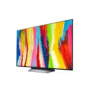 LG C2 55'' 4K Smart OLED evo телевизор, Вид на большой дисплей, OLED55C2RLA, thumbnail 3