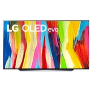 LG 4K OLED телевизор 83'' LG OLED83C2RLA, Вид спереди , OLED83C2RLA, thumbnail 1