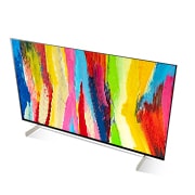 LG 4K OLED телевизор 42'' LG OLED42C2RLB, Вид сверху под углом, OLED42C2RLB, thumbnail 9