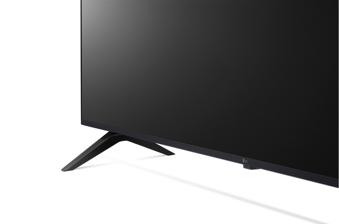 LG 4K UHD телевизор 65'' LG 65UQ80001LA, Вид сбоку на основание крупным планом, 65UQ80001LA, thumbnail 6