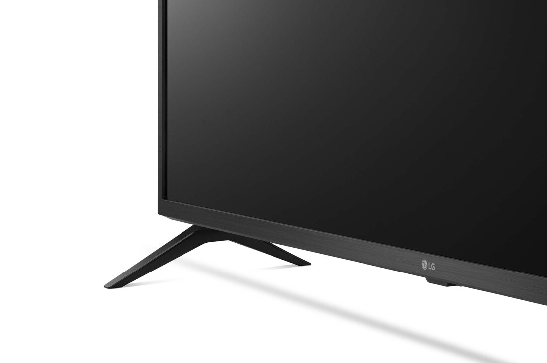 LG 4K UHD телевизор 65'' LG 65UQ76009LC, Вид сбоку на основание крупным планом, 65UQ76009LC, thumbnail 6