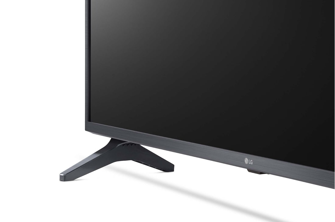 LG 4K UHD телевизор LG 55'', Вид сбоку на основание крупным планом, 55UQ75001LG, thumbnail 6