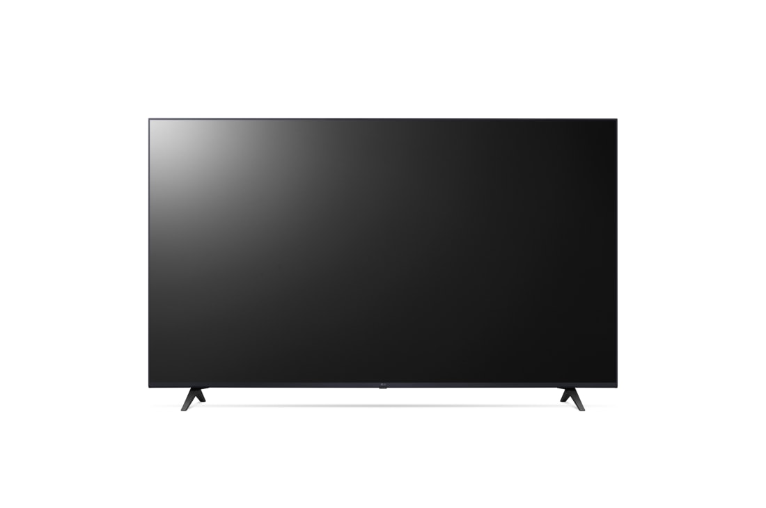 LG 4K UHD телевизор 55'' LG 55UQ80001LA, вид спереди с изображением на экране, 55UQ80001LA, thumbnail 2