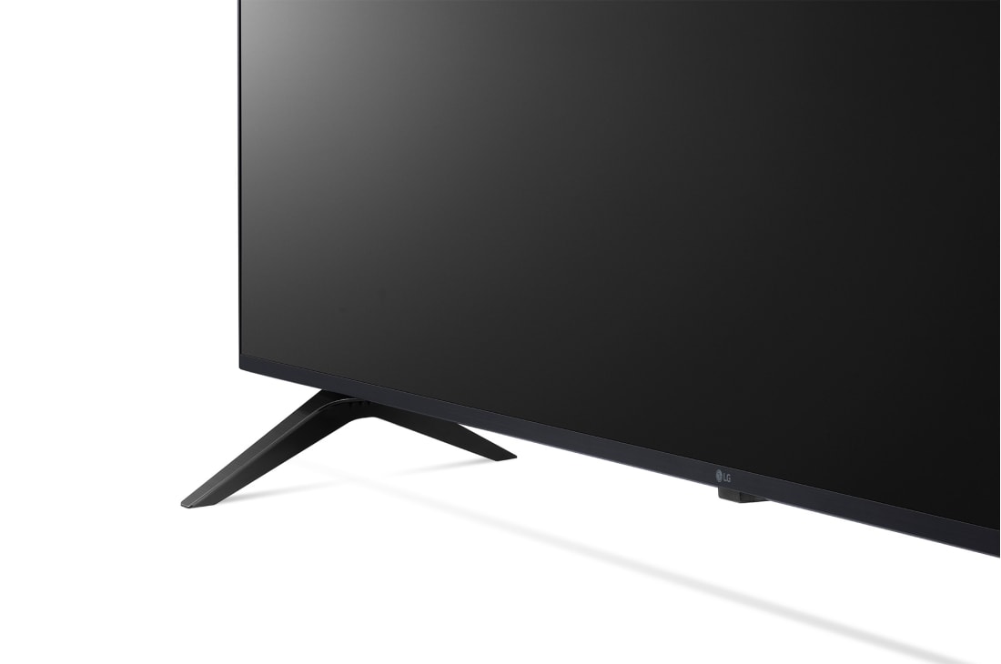 LG 4K UHD телевизор 55'' LG 55UQ80001LA, Вид сбоку на основание крупным планом, 55UQ80001LA, thumbnail 6