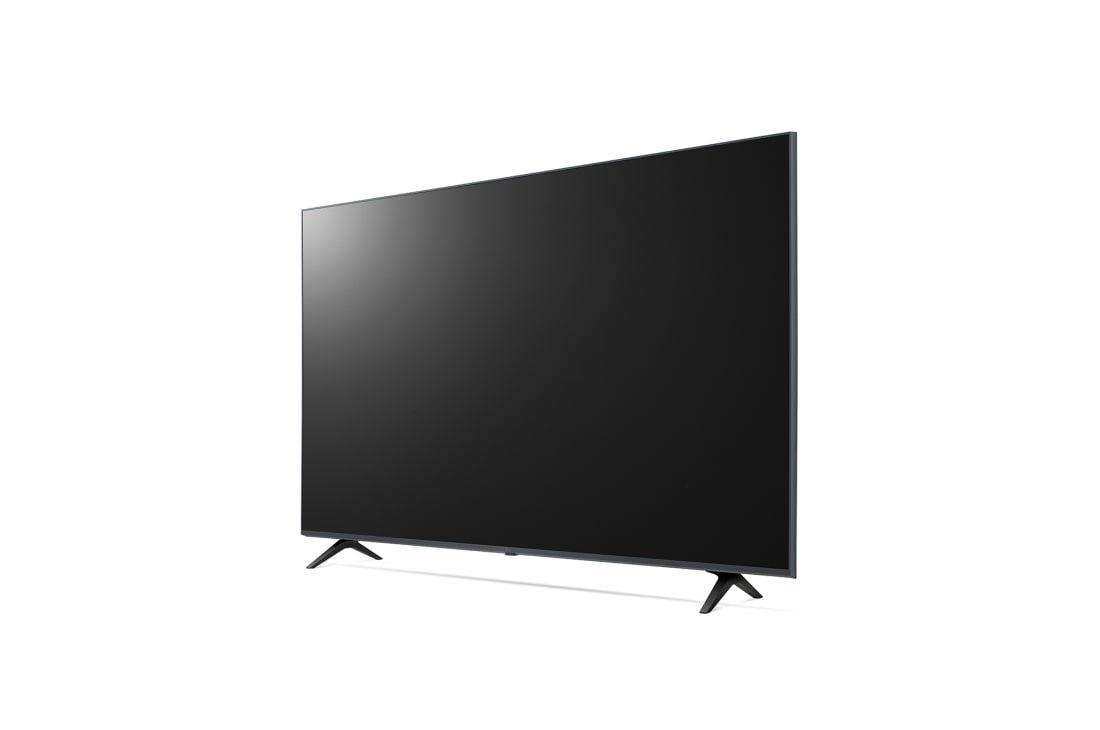 LG 4K UHD телевизор 60'' LG 60UQ80006LB, вид сбоку под углом 30 градусов, 60UQ80006LB, thumbnail 3