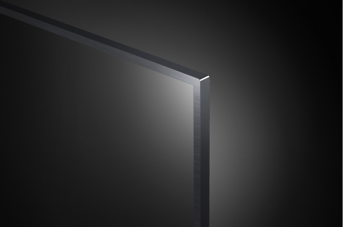 LG 4K UHD телевизор LG 43'', Крупный план ультратонкого верхнего края, 43UQ76003LD, thumbnail 8