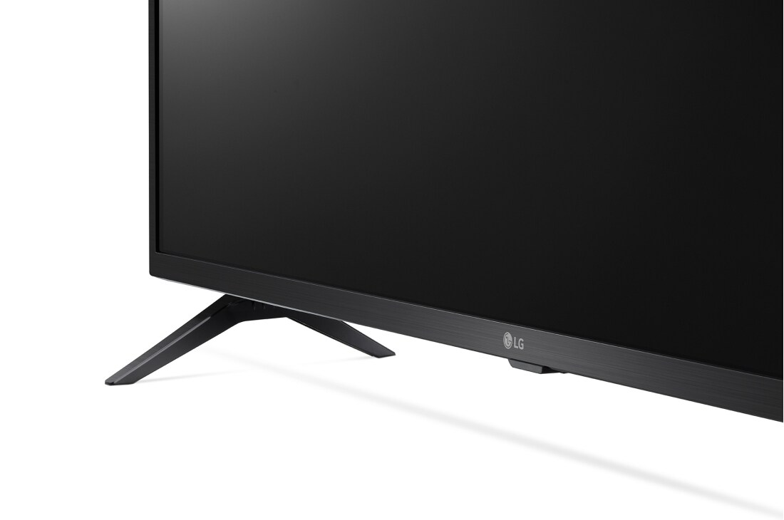 LG 4K UHD телевизор 43'' LG 43UQ76009LC, Вид сбоку на основание крупным планом, 43UQ76009LC, thumbnail 6