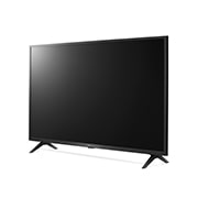LG 4K UHD телевизор 43'' LG 43UQ76009LC, вид сбоку под углом 30 градусов, 43UQ76009LC, thumbnail 3