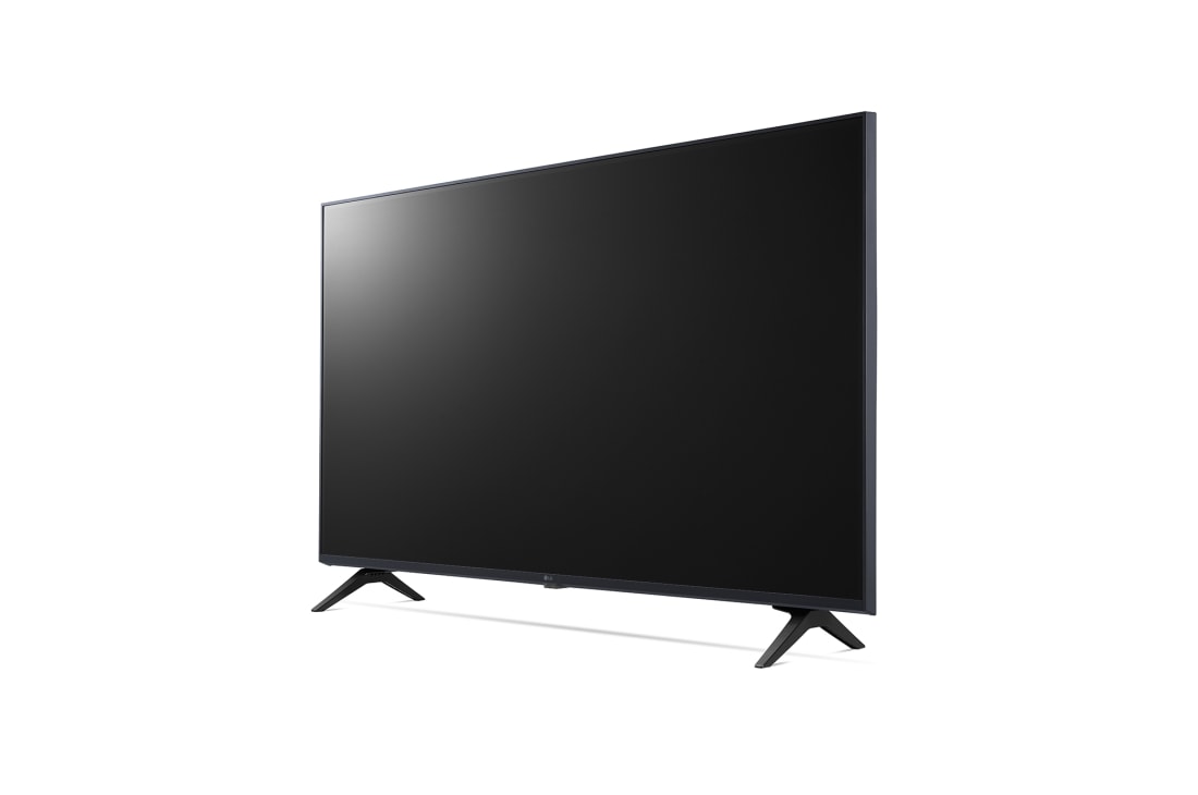 LG 4K UHD телевизор 43'' LG 43UQ80001LA, вид сбоку под углом 30 градусов, 43UQ80001LA, thumbnail 3
