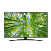 LG 4K UHD телевизор 43'' LG 43UQ81003LA, front view with infill image, 43UQ81003LA, thumbnail 1