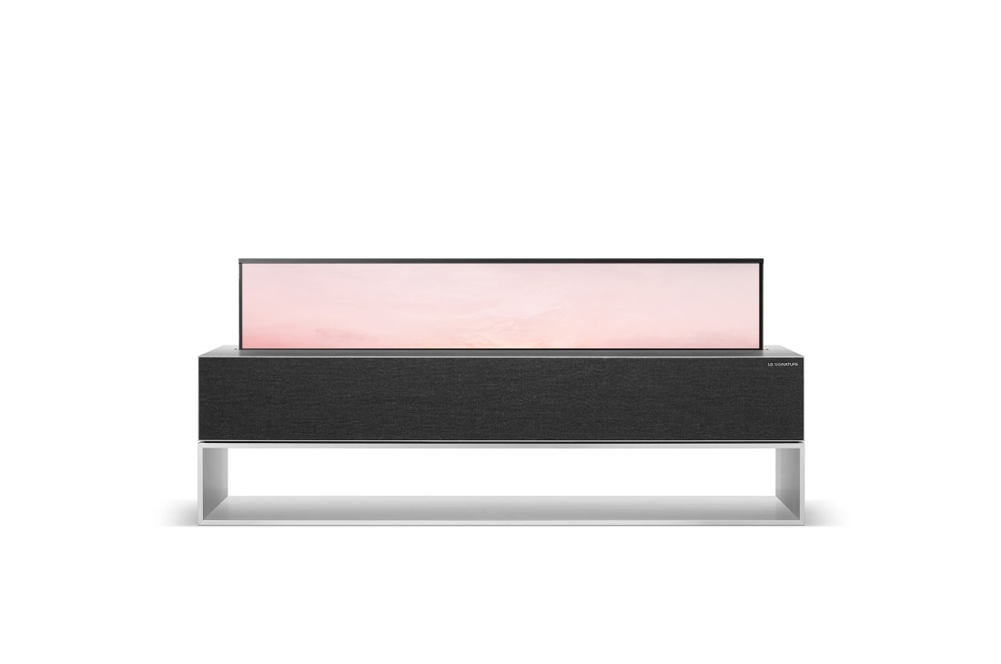 LG Сворачиваемый OLED телевизор LG SIGNATURE 65'' LG OLED65R19LA, line view, OLED65R19LA, thumbnail 2