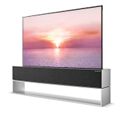 LG Сворачиваемый OLED телевизор LG SIGNATURE 65'' LG OLED65R19LA, reverse 15 degree full view, OLED65R19LA, thumbnail 5