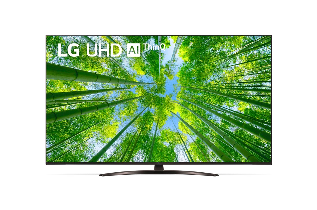 LG UQ81 65'' 4K Smart UHD телевизор, Вид спереди, 65UQ81009LC