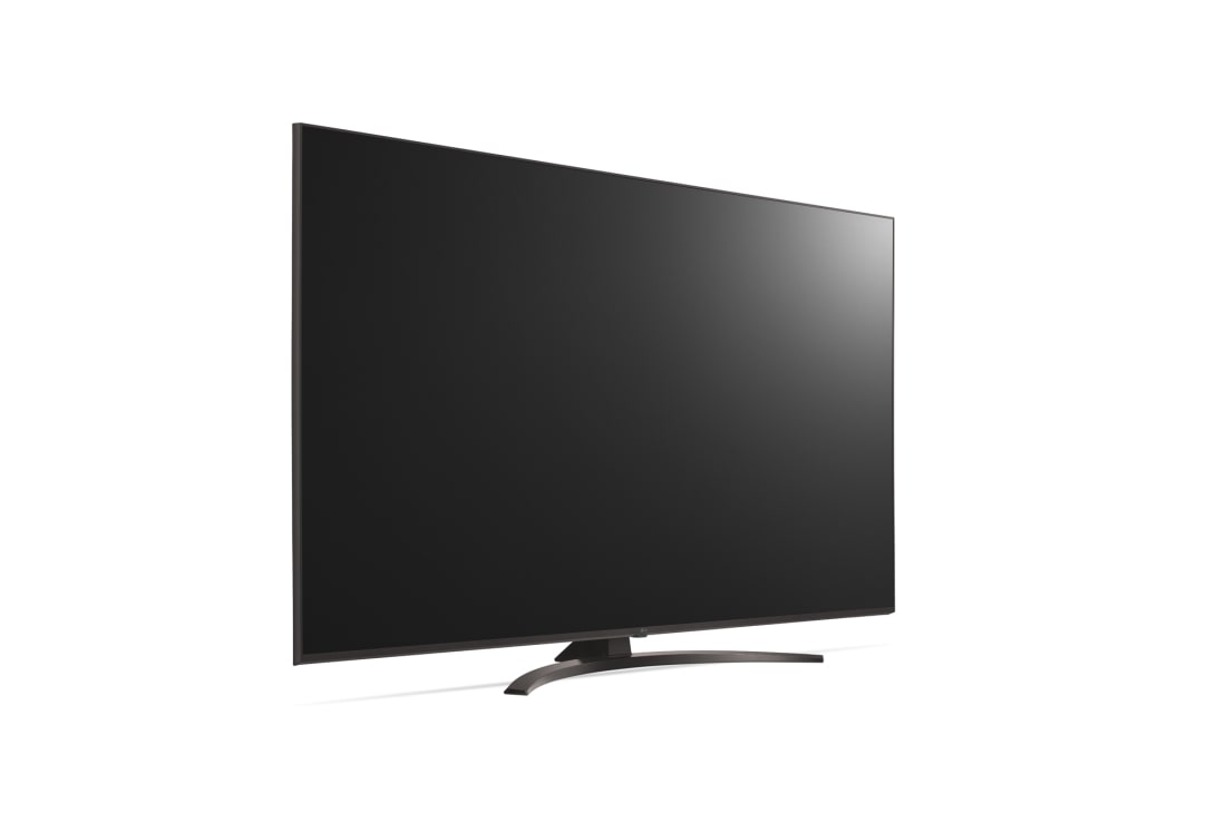 LG 4K UHD телевизор LG 55'', вид сбоку под углом 60 градусов, 55UQ81009LC, thumbnail 5