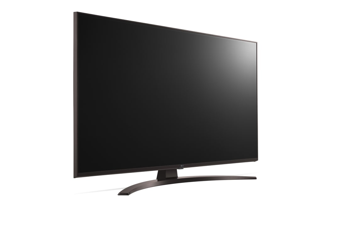 LG 4K UHD телевизор LG 43'', вид сбоку под углом 60 градусов, 43UQ81009LC, thumbnail 5