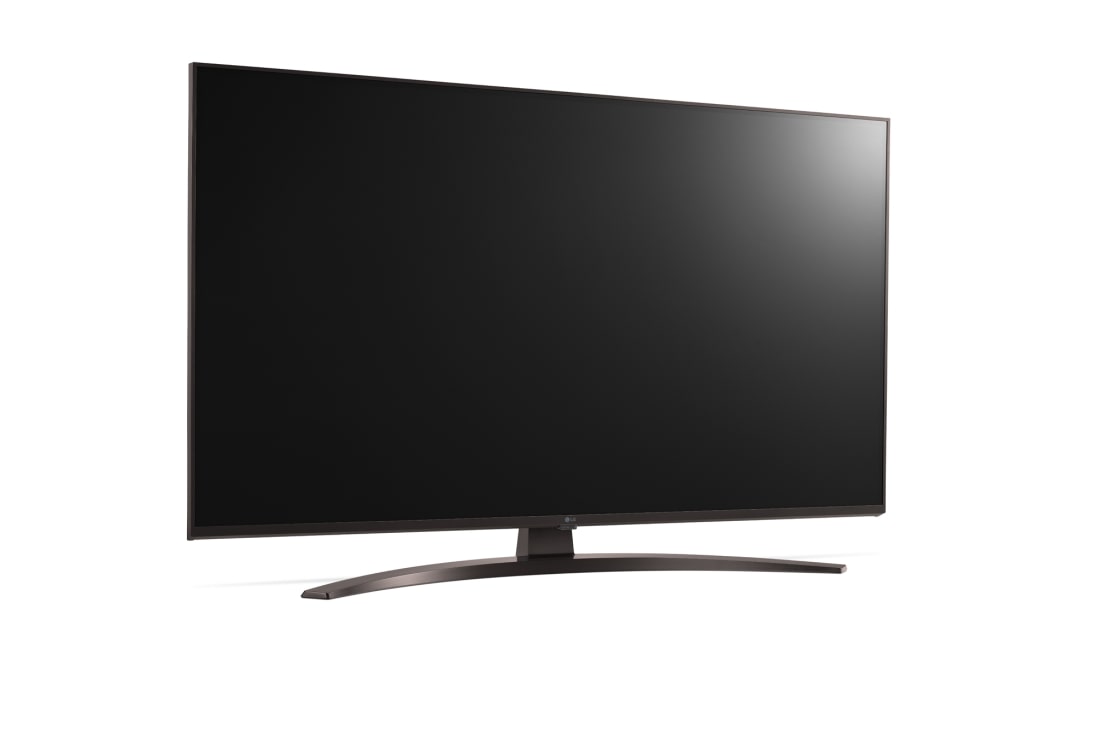 LG 4K UHD телевизор LG 43'', вид сбоку под углом 30 градусов, 43UQ81009LC, thumbnail 6