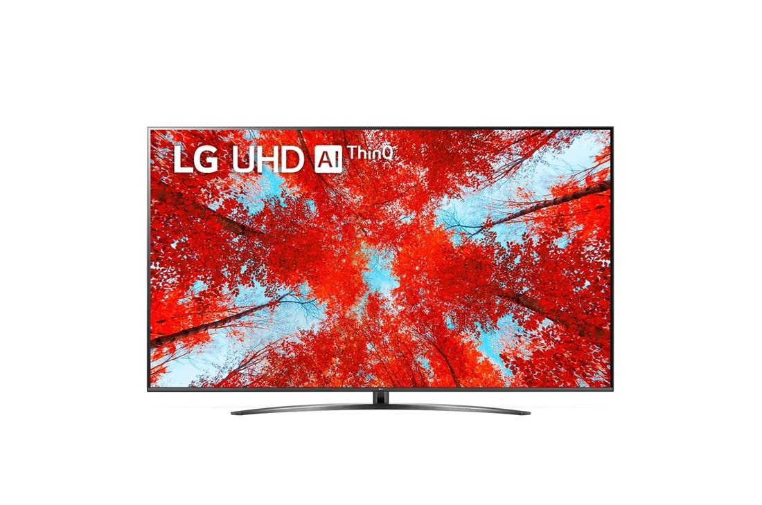LG 4K UHD телевизор 75'' LG 75UQ91009LD, Вид спереди , 75UQ91009LD