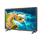 LG Smart HD телевизор 28'' LG 28TQ525S-PZ, Вид сбоку под углом -15 градусов, 28TQ525S-PZ, thumbnail 2