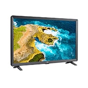 LG Smart HD телевизор 28'' LG 28TQ525S-PZ, Вид сбоку под углом +15 градусов, 28TQ525S-PZ, thumbnail 3