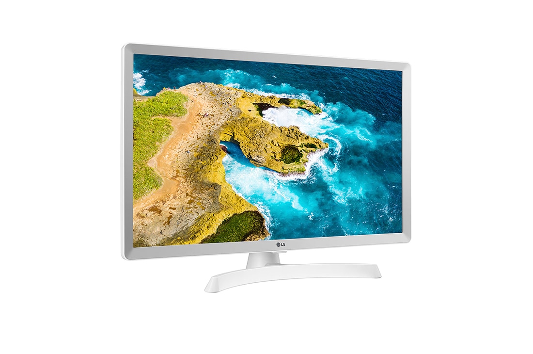 LG Smart HD телевизор 28'' LG 28TQ515S-WZ, Вид сбоку под углом +15 градусов, 28TQ515S-WZ, thumbnail 3