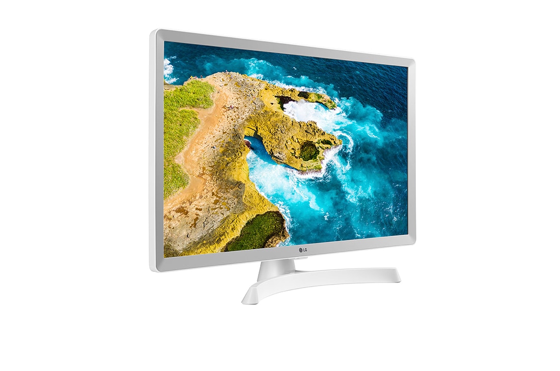 LG Smart HD телевизор 28'' LG 28TQ515S-WZ, Вид сбоку под углом +30 градусов, 28TQ515S-WZ, thumbnail 4