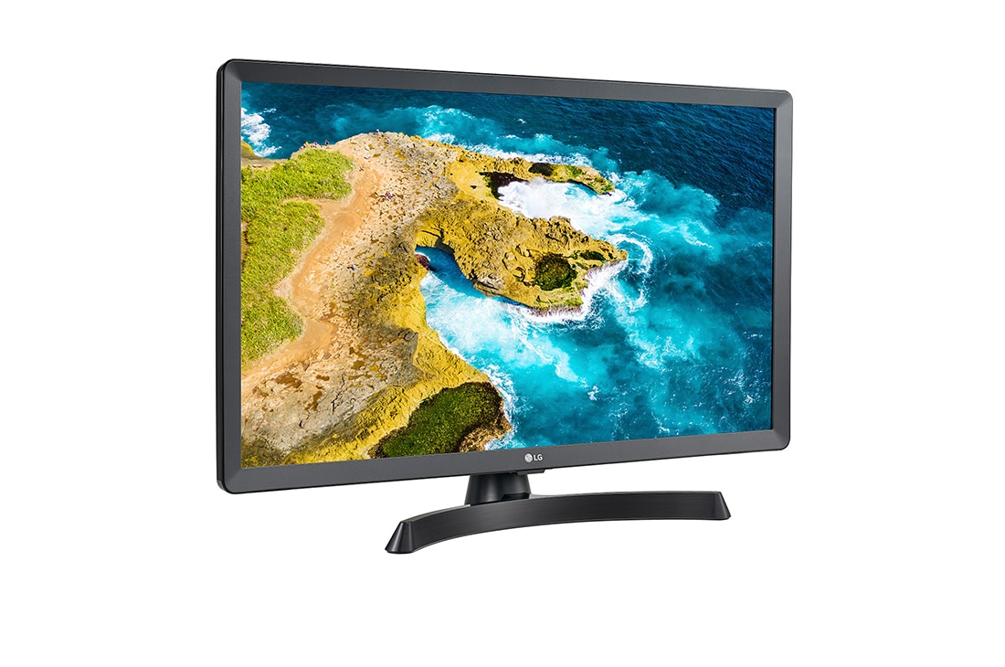 LG Smart HD телевизор 28'' LG 28TQ515S-PZ, Вид сбоку под углом +15 градусов, 28TQ515S-PZ, thumbnail 3
