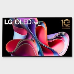 Вид спереди LG OLED evo серии Gallery2