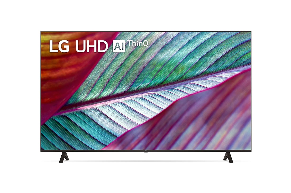 LG 75-дюймовый UHD смарт-телевизор LG UR78 2023 года, A front view of the LG UHD TV, 75UR78009LL