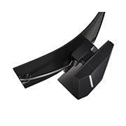 LG Телевизор 42'' LG OLED Flex 42LX3Q6LA | Гибкий дисплей, Вид Flex с высоты полета под углом с полностью изогнутым экраном, показанным сверху слева., 42LX3Q6LA, thumbnail 12