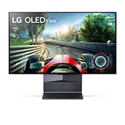 LG Телевизор 42'' LG OLED Flex 42LX3Q6LA | Гибкий дисплей, Flex спереди с сильно отрегулированной высотой плоского экрана., 42LX3Q6LA, thumbnail 4