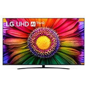 LG 4K Smart UHD телевизор 75'' LG UR81006, Вид телевизора LG UHD спереди, 75UR81006LJ, thumbnail 1