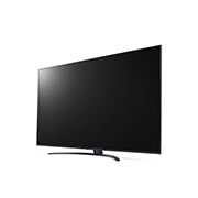LG 4K Smart UHD телевизор 75'' LG UR81006, вид сбоку под углом 45 градусов, 75UR81006LJ, thumbnail 3