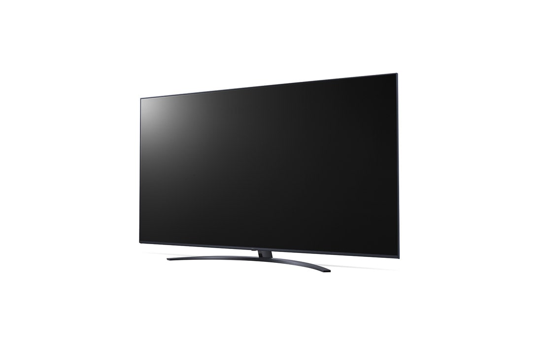LG 4K Smart UHD телевизор 75'' LG UR81006, вид сбоку под углом 30 градусов, 75UR81006LJ, thumbnail 2