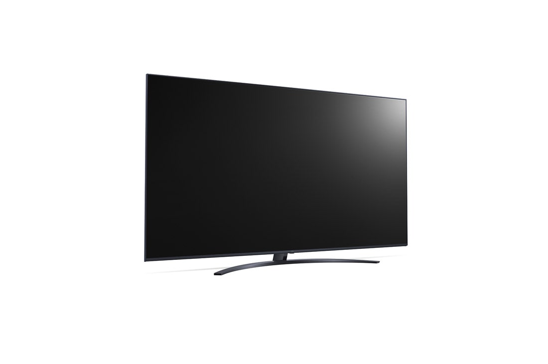LG 4K Smart UHD телевизор 75'' LG UR81006, Вид сбоку -45 градусов, 75UR81006LJ, thumbnail 6