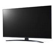 LG 4K Smart UHD телевизор 43'' LG UR81006, вид сбоку под углом 30 градусов, 43UR81006LJ, thumbnail 2