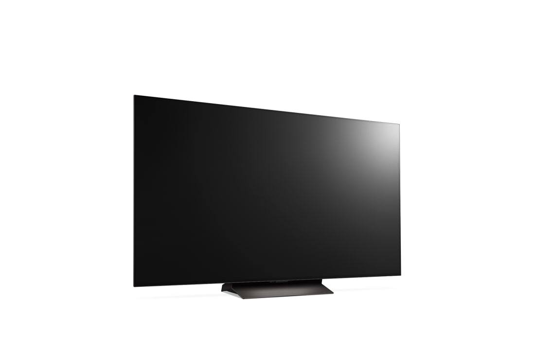 LG Телевизор Smart TV OLED evo AI C4 4K 65'' LG OLED65C4, Вид слева и сбоку на телевизор, OLED65C4RLA, thumbnail 6