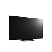 LG Телевизор Smart TV OLED evo AI C4 4K 65'' LG OLED65C4, Вид слева и сбоку на телевизор, OLED65C4RLA, thumbnail 6