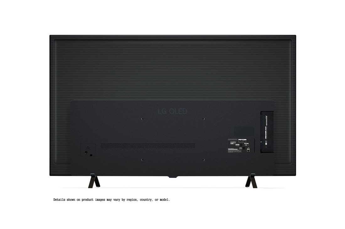 LG Телевизор Smart TV OLED AI B4 4K 65'' LG OLED65B4, Вид сзади на телевизор LG OLED TV, OLED B4, OLED65B4RLA, thumbnail 7