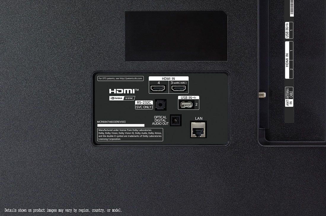 LG Телевизор Smart TV OLED AI B4 4K 65'' LG OLED65B4, Крупный план верхней кромки LG OLED TV, модель OLED B4, OLED65B4RLA, thumbnail 12