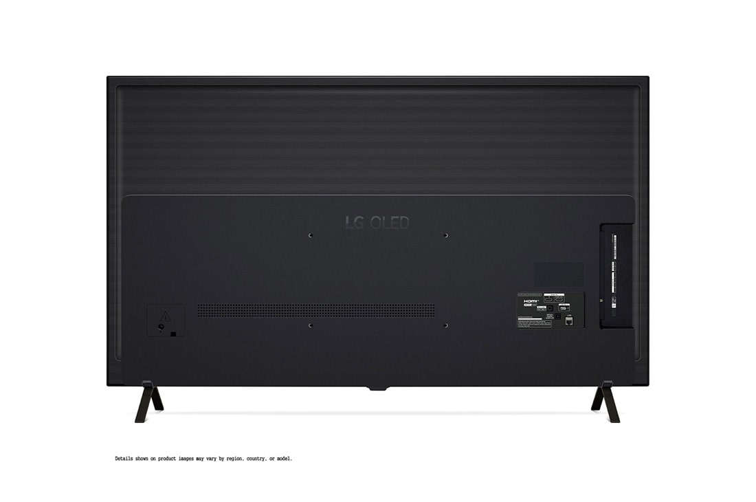 LG Телевизор Smart TV OLED AI B4 4K 55'' LG OLED55B4, Вид сзади на телевизор LG OLED TV, OLED B4, OLED55B4RLA, thumbnail 7