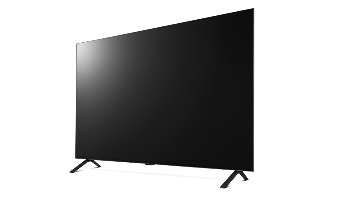 LG Телевизор Smart TV 77'' LG OLED AI B4 4K OLED77B4 , Вид слева на телевизор LG OLED TV, OLED B4, OLED77B4RLA, thumbnail 3