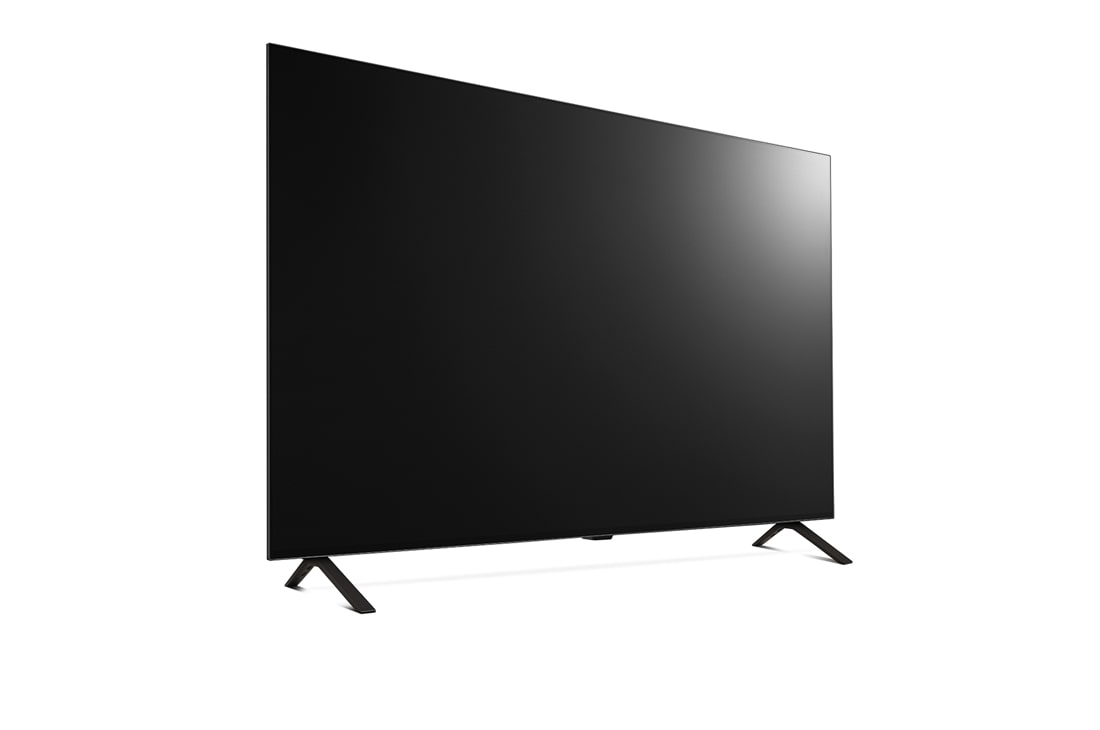 LG Телевизор Smart TV 77'' LG OLED AI B4 4K OLED77B4 , Вид справа на телевизор LG OLED TV, OLED B4, OLED77B4RLA, thumbnail 5