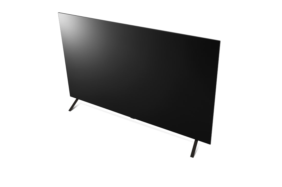 LG Телевизор Smart TV 77'' LG OLED AI B4 4K OLED77B4 , Угловой вид сверху на телевизор LG OLED TV, OLED B4, OLED77B4RLA, thumbnail 9