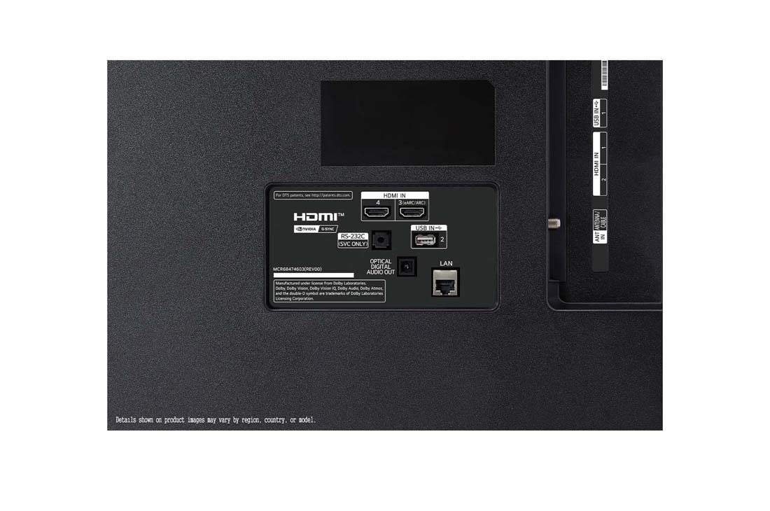 LG Телевизор Smart TV 77'' LG OLED AI B4 4K OLED77B4 , Крупный план верхней кромки LG OLED TV, модель OLED B4, OLED77B4RLA, thumbnail 12