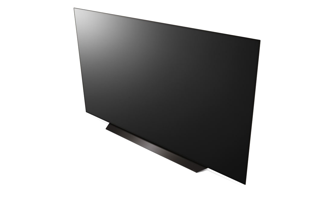 LG Телевизор Smart TV OLED evo AI C4 4K 83'' LG OLED83C4, Вид под углом сверху на телевизор LG OLED evo, OLED C4, OLED83C4RLA, thumbnail 9
