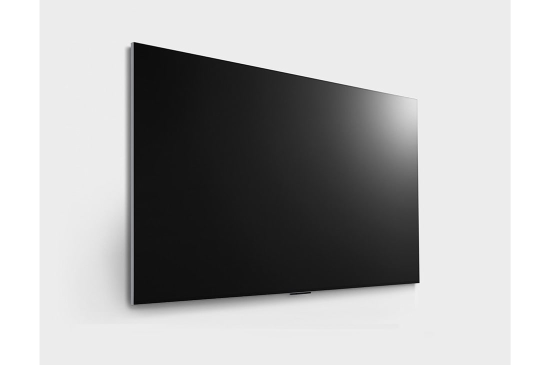 LG Телевизор Smart TV OLED evo AI G4 4K 55'' LG OLED55G4, Вид спереди на телевизор LG OLED evo, OLED G4, эмблему «OLED №1 в мире в течение 11 лет» и logo 5-летней гарантии на панель на экране, OLED55G4RLA, thumbnail 4
