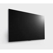 LG Телевизор Smart TV OLED evo AI G4 4K 55'' LG OLED55G4, Вид спереди на телевизор LG OLED evo, OLED G4, эмблему «OLED №1 в мире в течение 11 лет» и logo 5-летней гарантии на панель на экране, OLED55G4RLA, thumbnail 4
