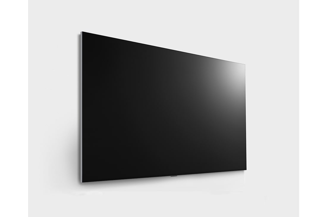 LG Телевизор Smart TV 97'' LG OLED evo AI G4 4K OLED97G4, Вид спереди на телевизор LG OLED evo, OLED G4, эмблему «OLED №1 в мире в течение 11 лет» и logo 5-летней гарантии на панель на экране, OLED97G4RLA, thumbnail 4